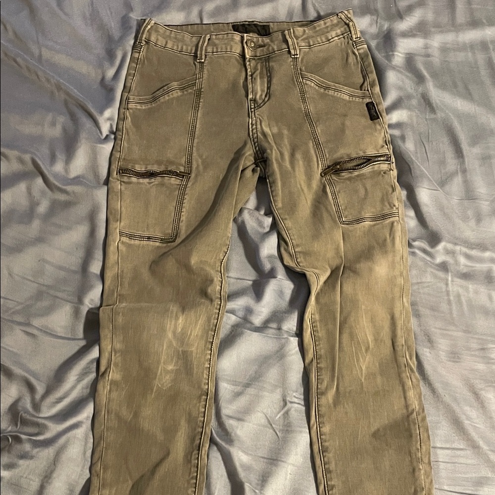 Silver Jeans Men's Olive Cargo Pants